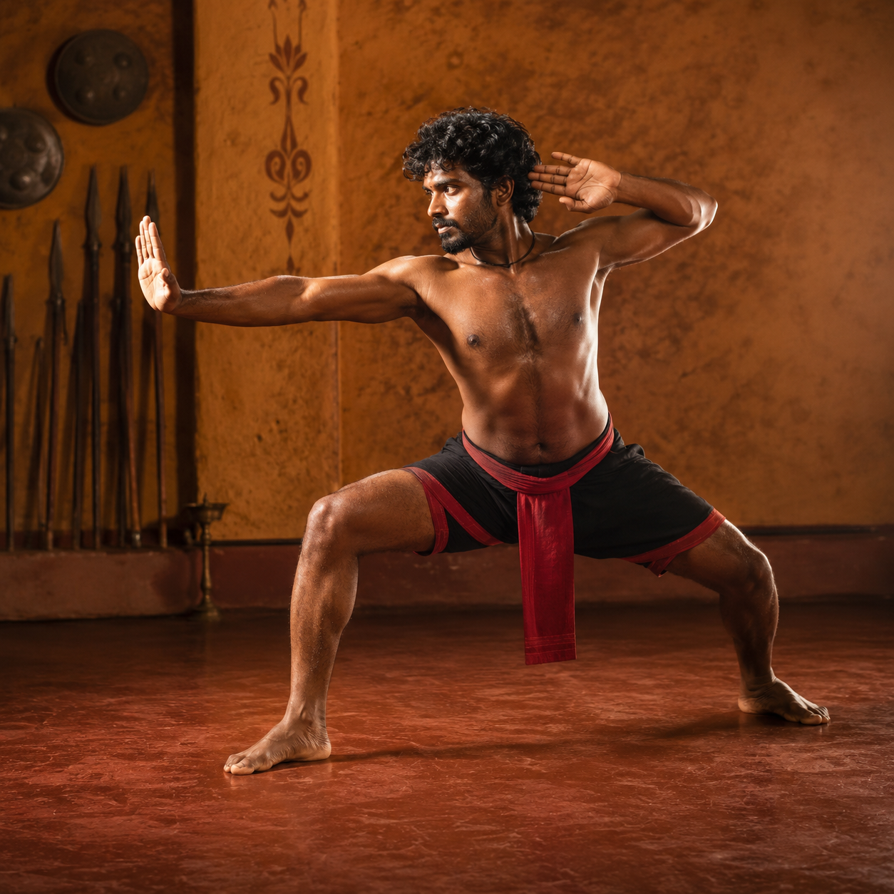 Ashta Vadivu stance
